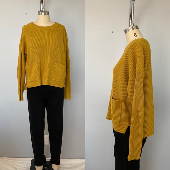 Madewell Sweaters - Madewell Chartreuse Sweater